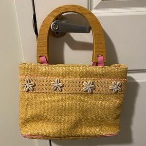 Vintage Lilly Pulitzer White label handbag